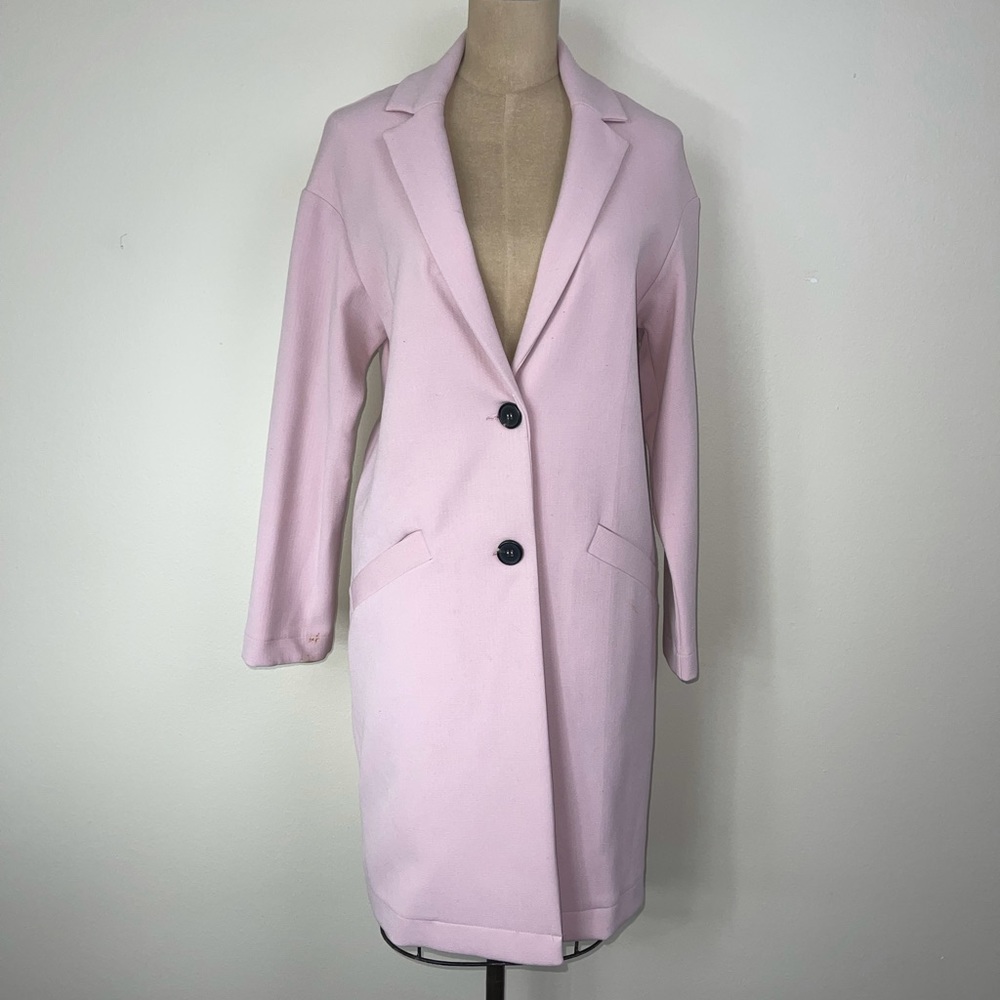 Top Shop Pink Blazer Coat